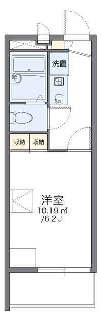 レオパレス南光 間取り図