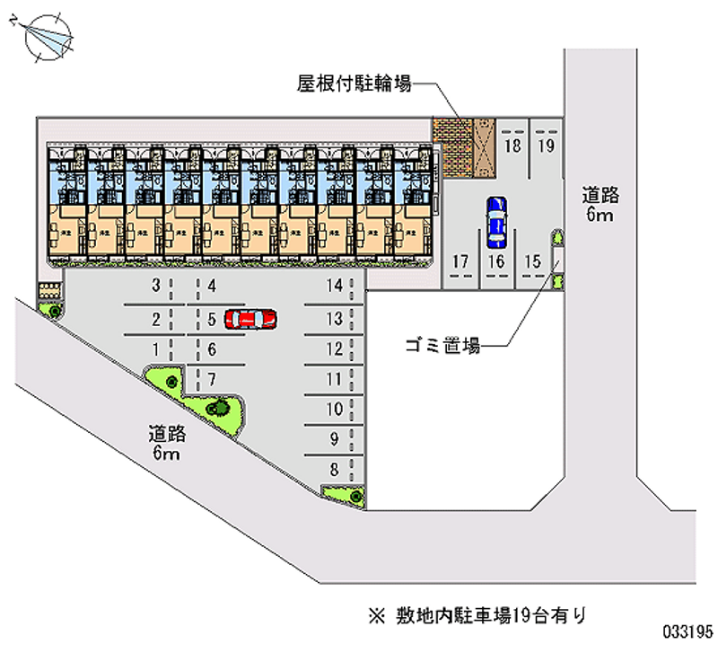 33195 Monthly parking lot