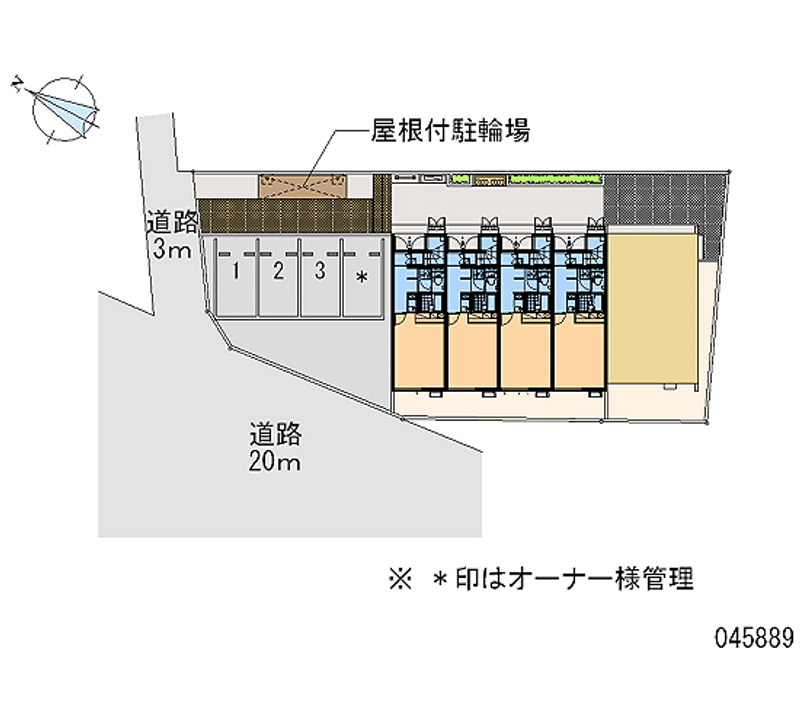 レオネクストコスモス 月極駐車場