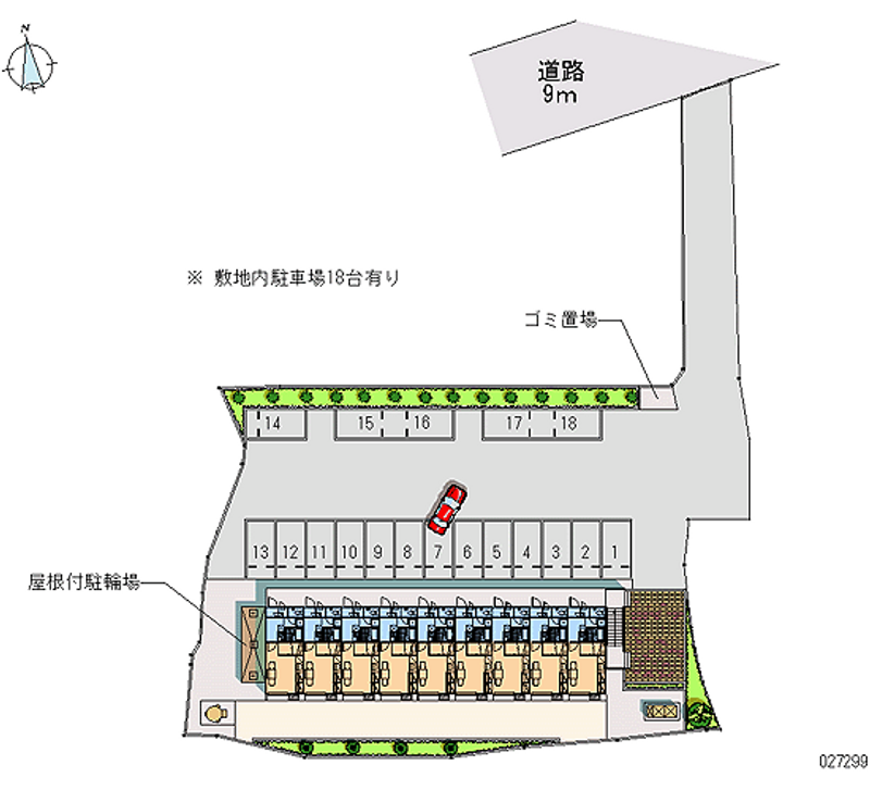 27299 bãi đậu xe hàng tháng