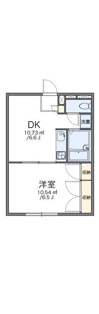 レオパレスシャルム 間取り図