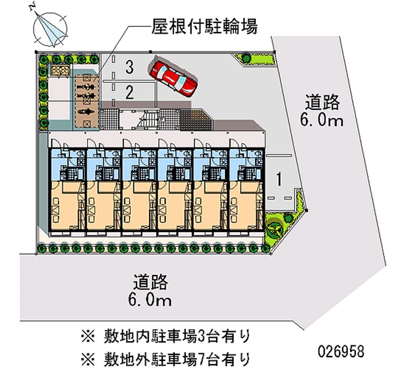 26958 Monthly parking lot