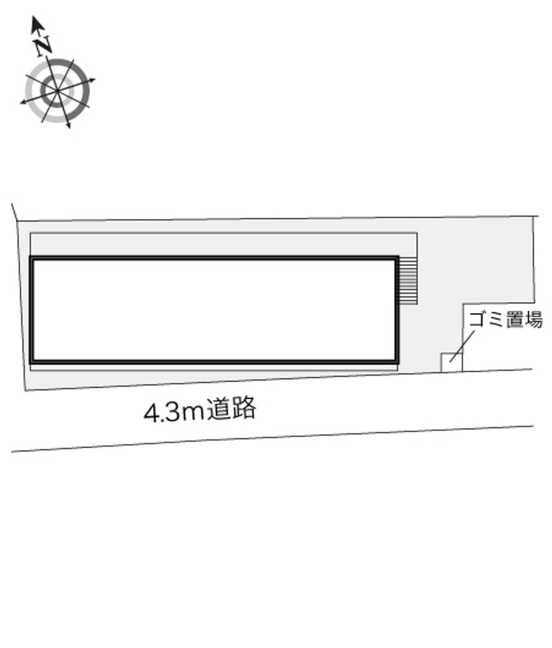 レオパレスおおやぶ 配置図