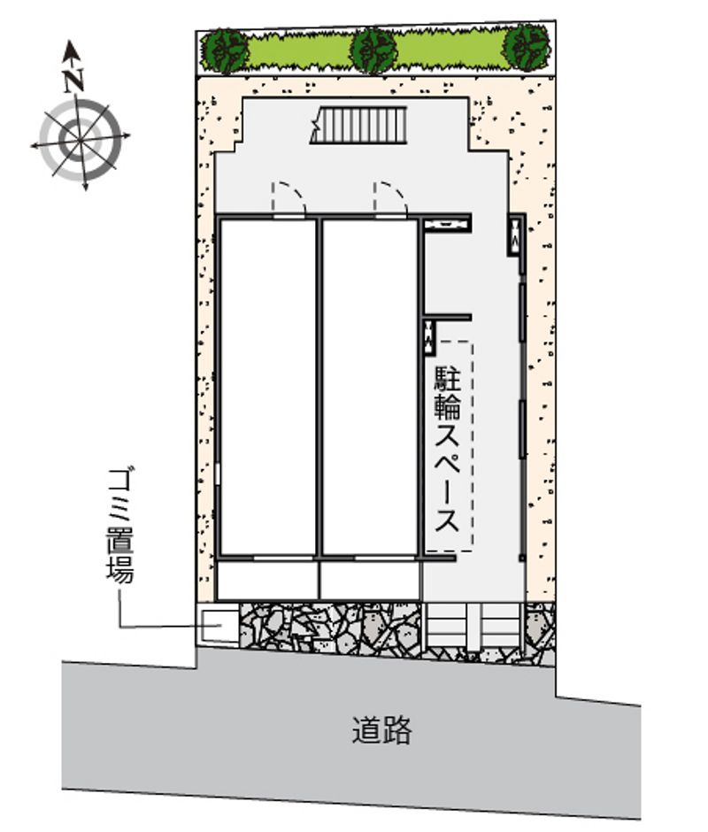 レオネクストウエストアングル 配置図