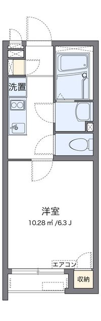 クレイノメゾン　ドゥ　シェル 間取り図