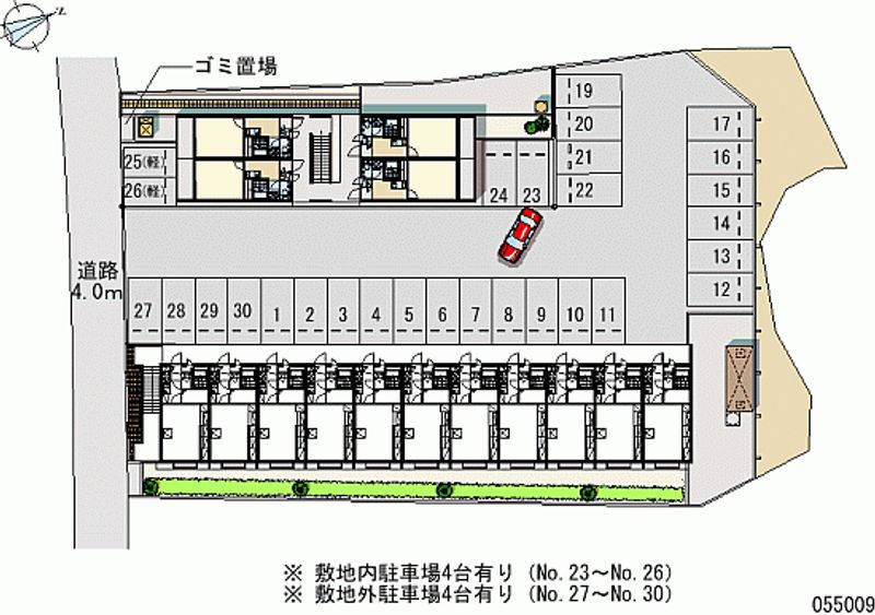 レオネクストＣＡＳＡＫＡＮＡ 月極駐車場