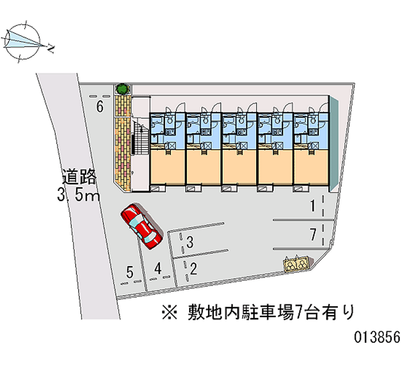 レオパレスしばた 月極駐車場