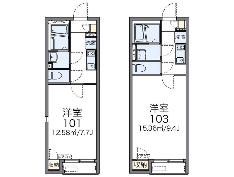 レオネクストキャナル 間取図