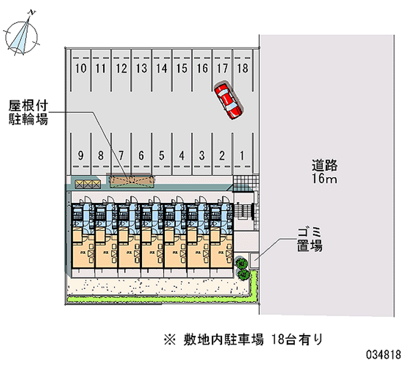 34818 bãi đậu xe hàng tháng