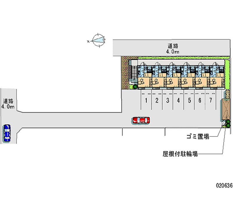 レオパレス愛 月極駐車場