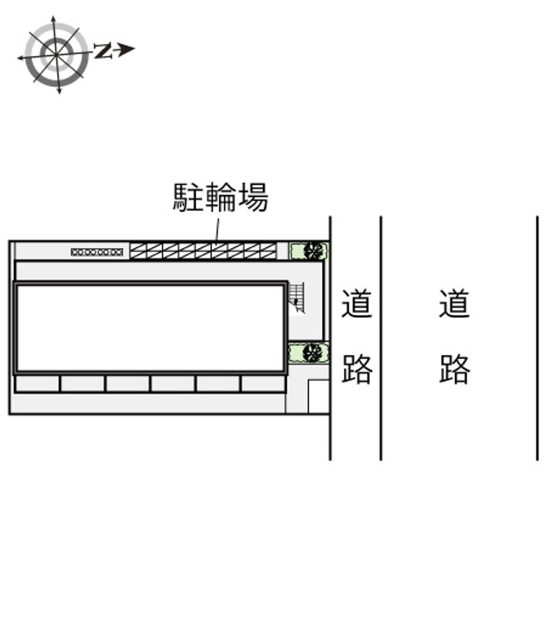 レオパレスイオリ・淵明 配置図