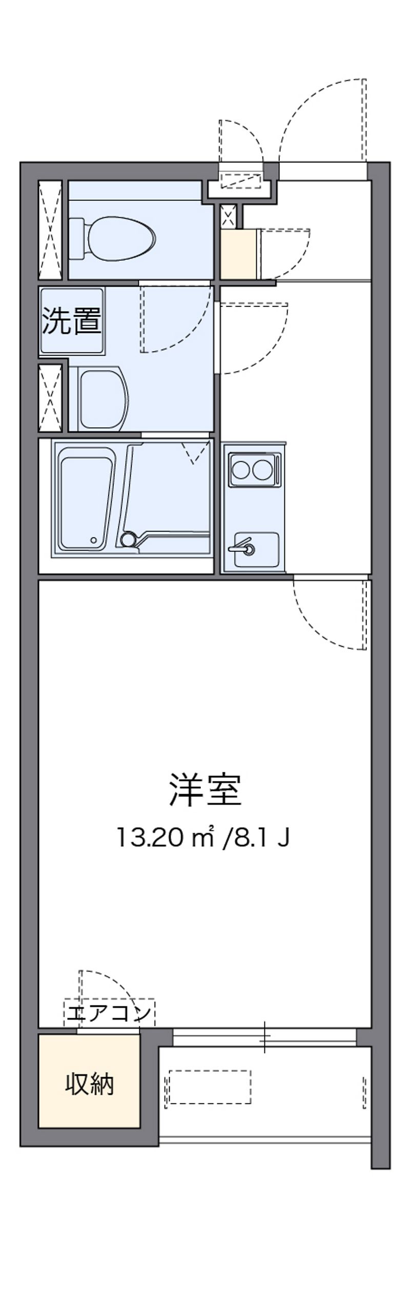 クレイノメルベーユＣ 間取り