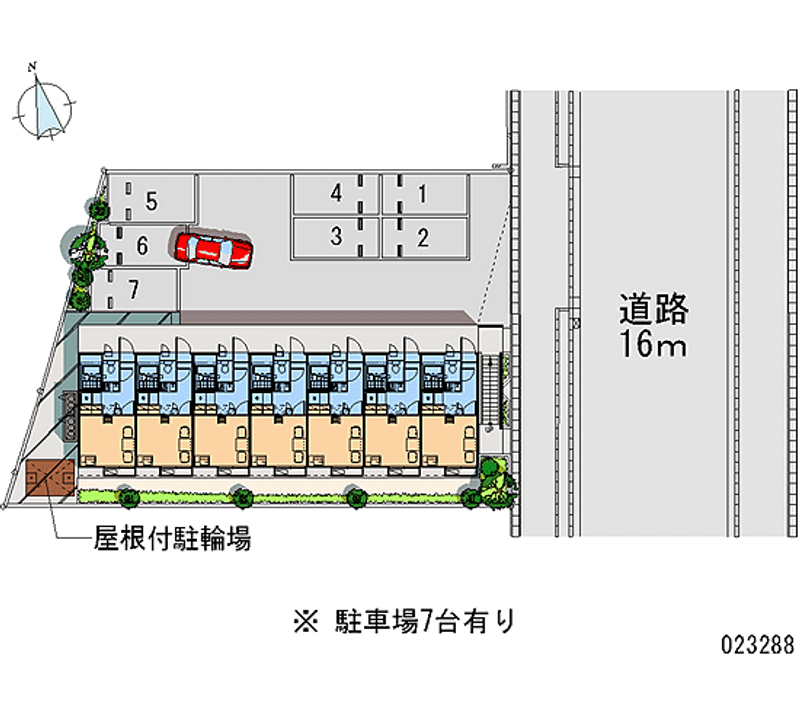 23288月租停車場