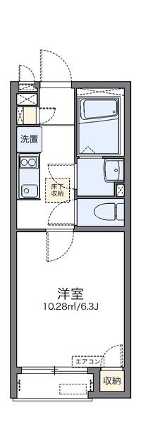 レオネクストＳ＆Ｋ 間取り図