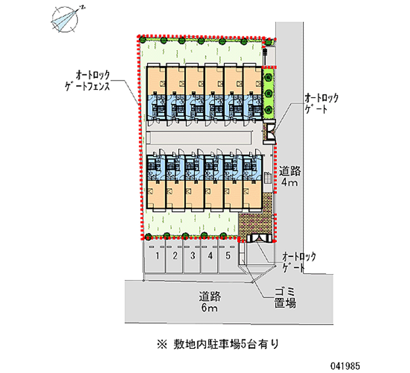 41985 bãi đậu xe hàng tháng