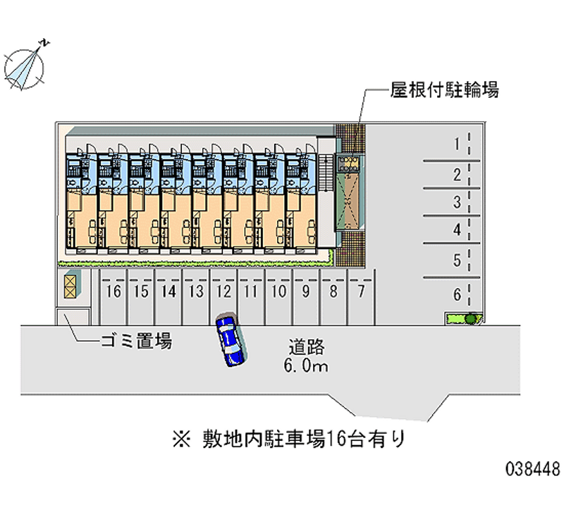 38448 Monthly parking lot