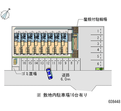 38448 Monthly parking lot