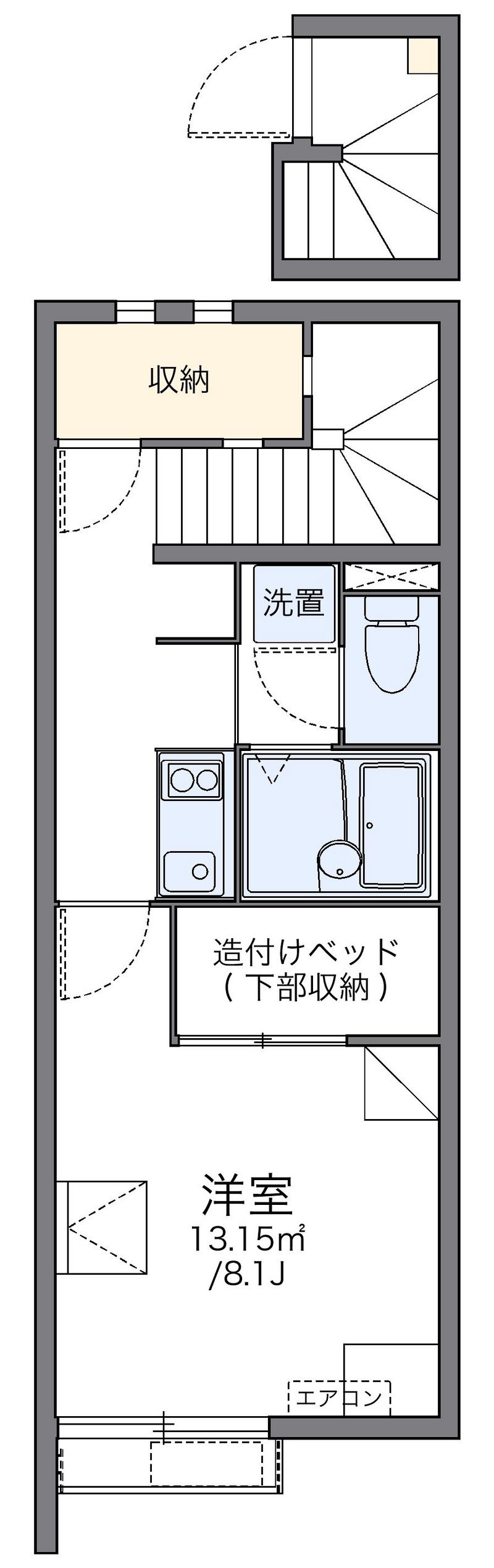 レオネクストときわ公園 間取り