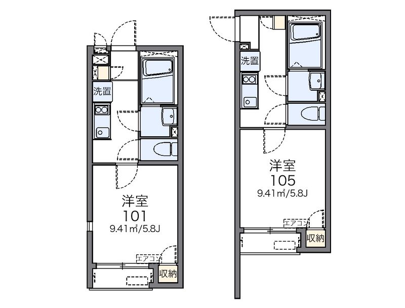 レオネクストグレイス共和 間取図