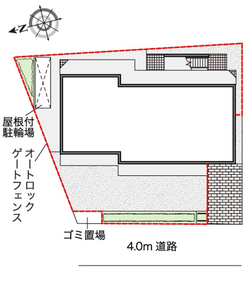 レオパレス翔 配置図