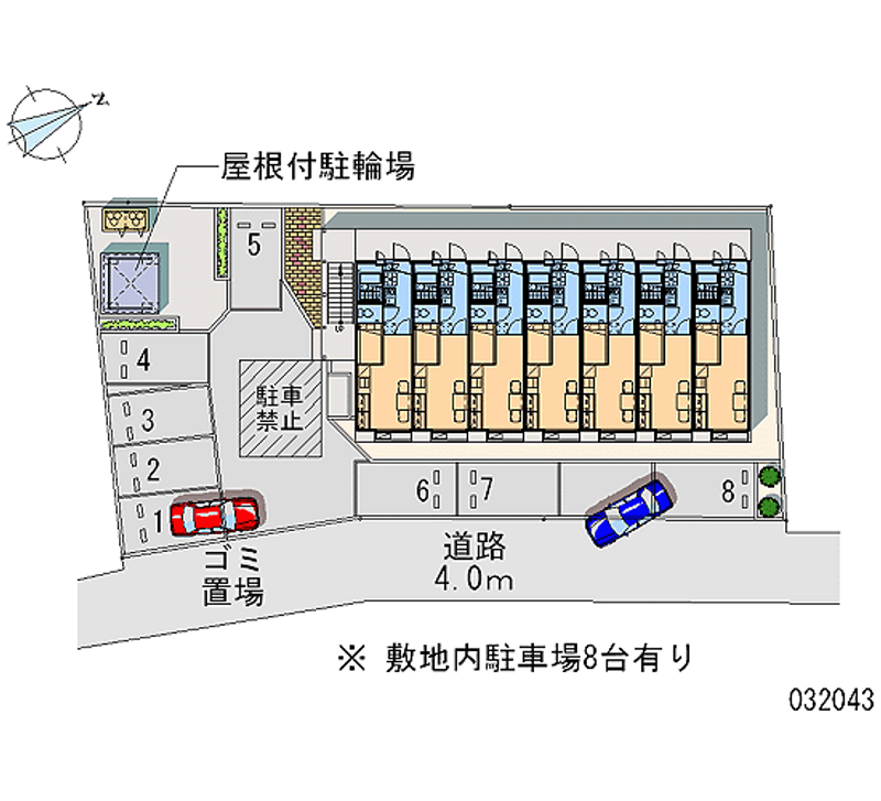 レオパレス瑞光 月極駐車場