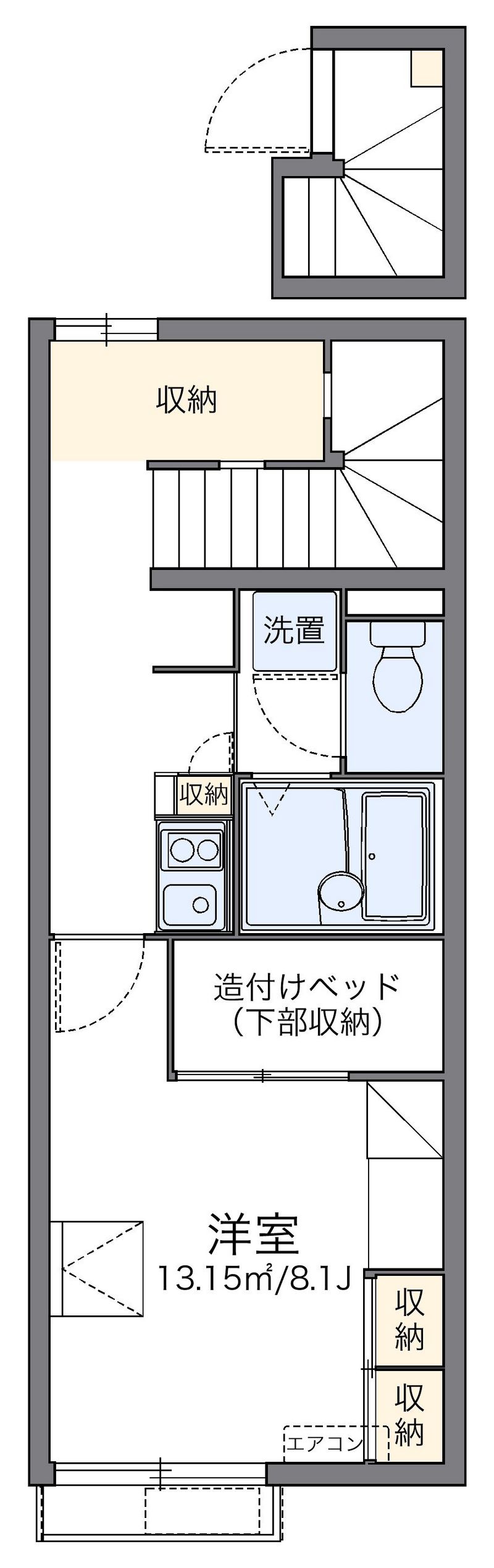 レオパレスきらり 間取り