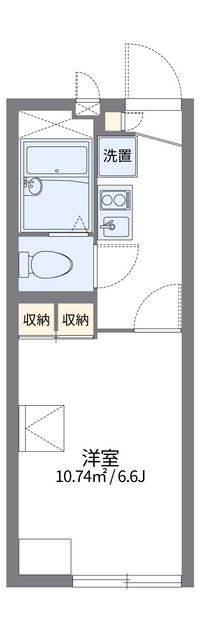 レオパレスロードサイド結城 間取り図