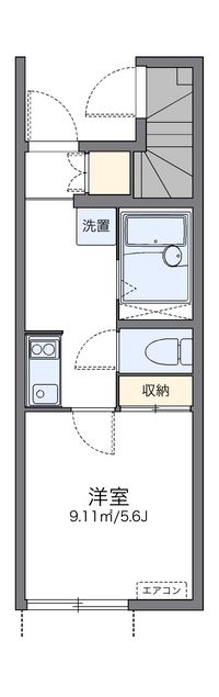 レオネクスト美Ⅱ 間取り図