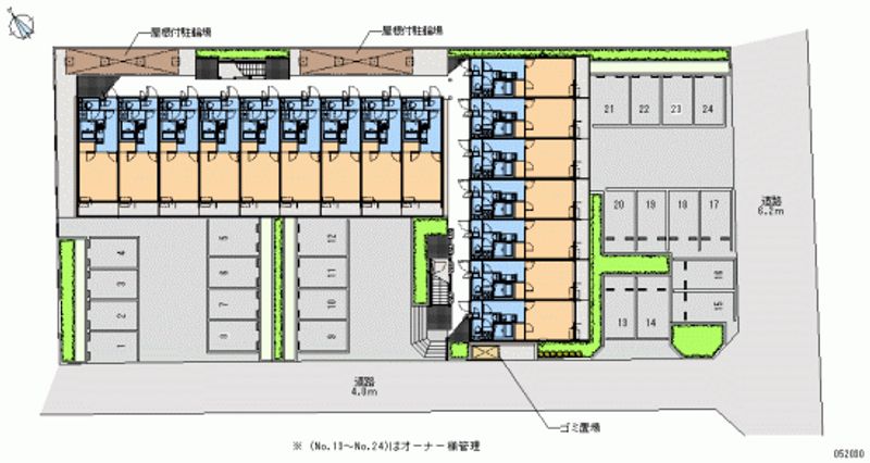 52030 Monthly parking lot