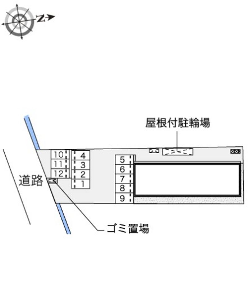 レオネクストけやき通り 駐車場