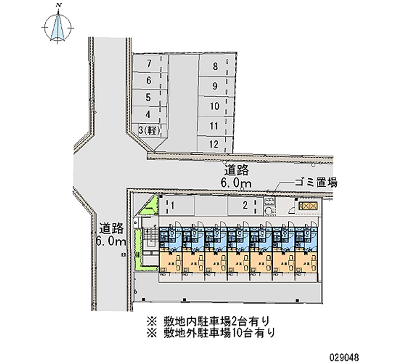 29048月租停车场