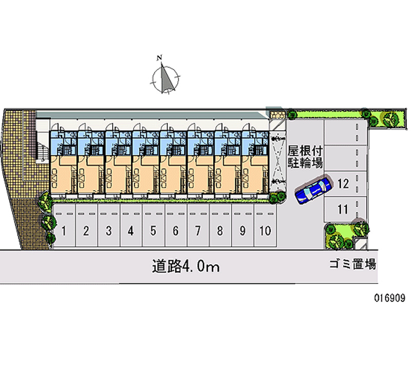 レオパレス白国 月極駐車場