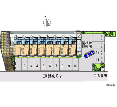 レオパレス白国 月極駐車場