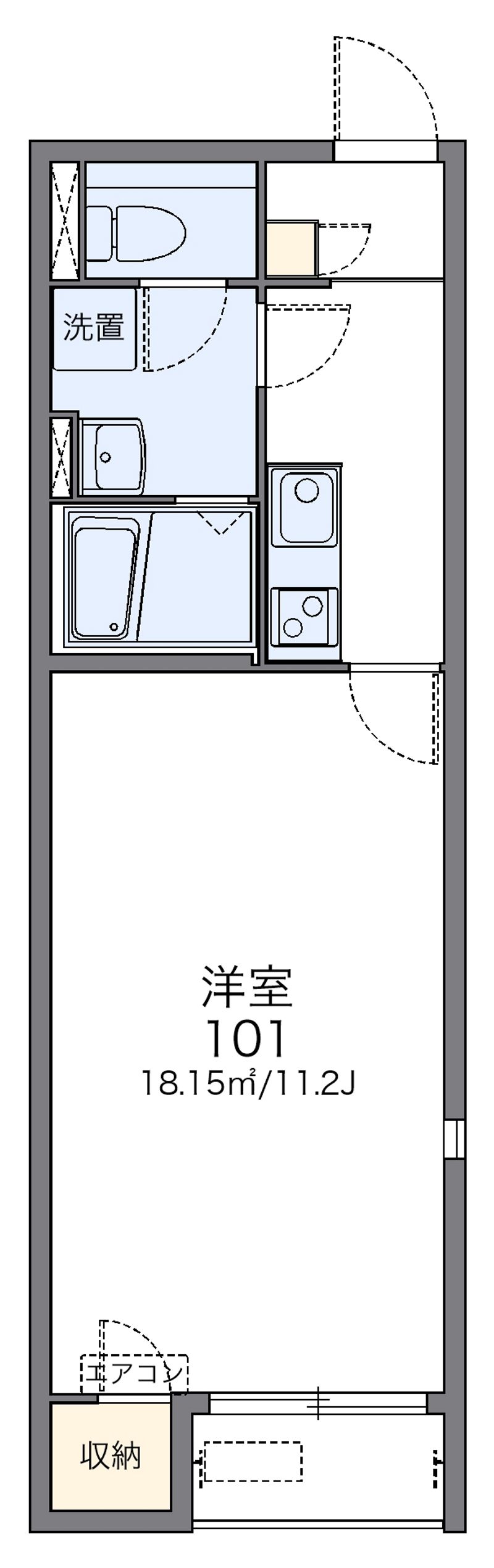 レオネクストストンフィルド 間取図