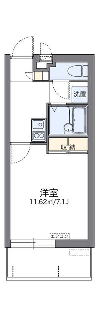 レオパレスエスポワール　天久 間取り図