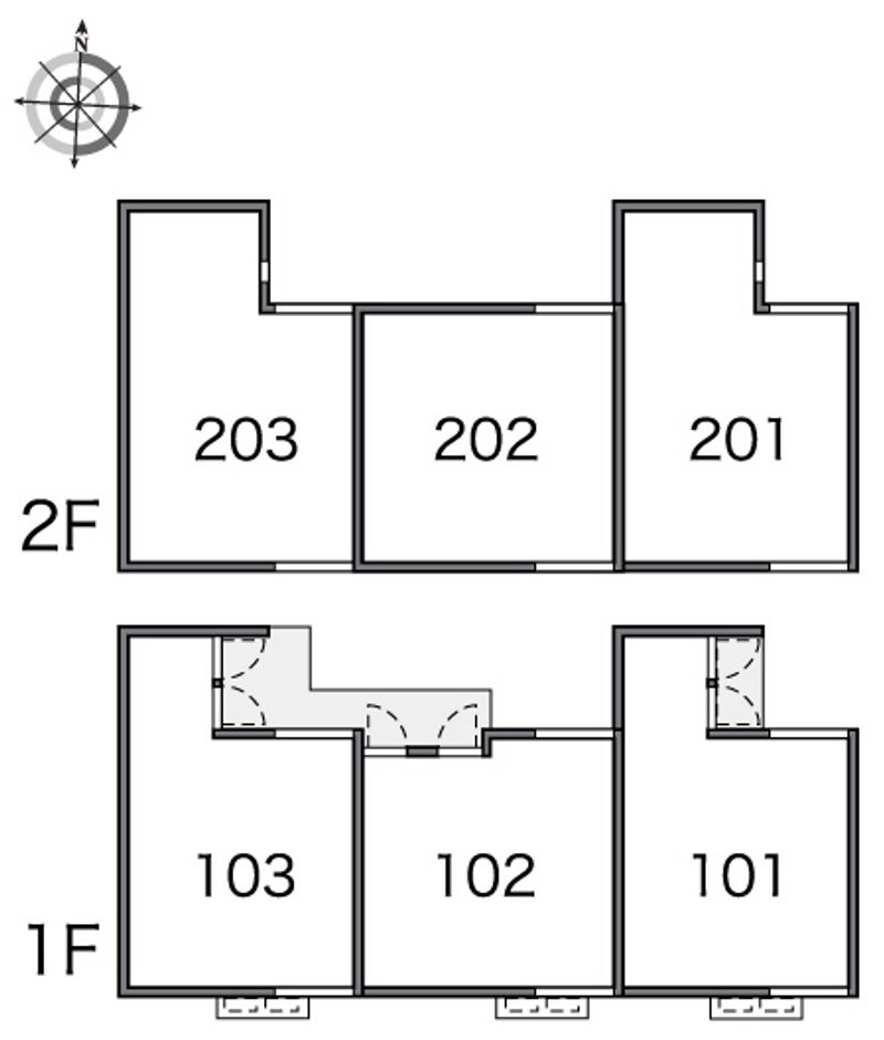 レオネクストダリア 間取配置図