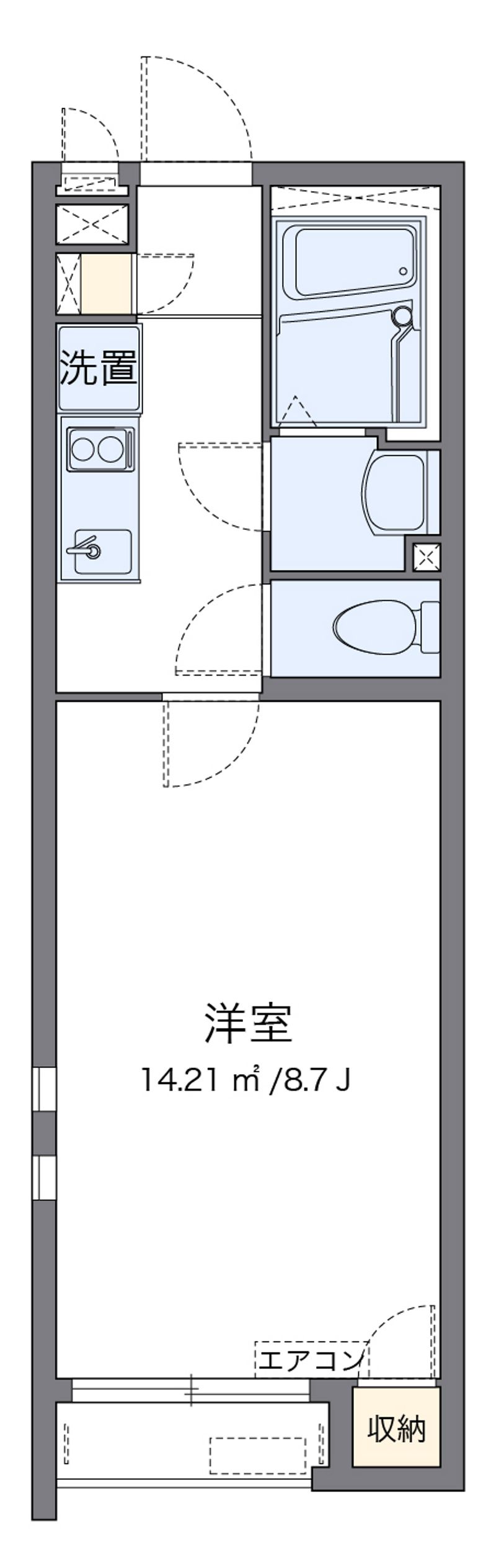 CLEINO Nozomino Floor plan