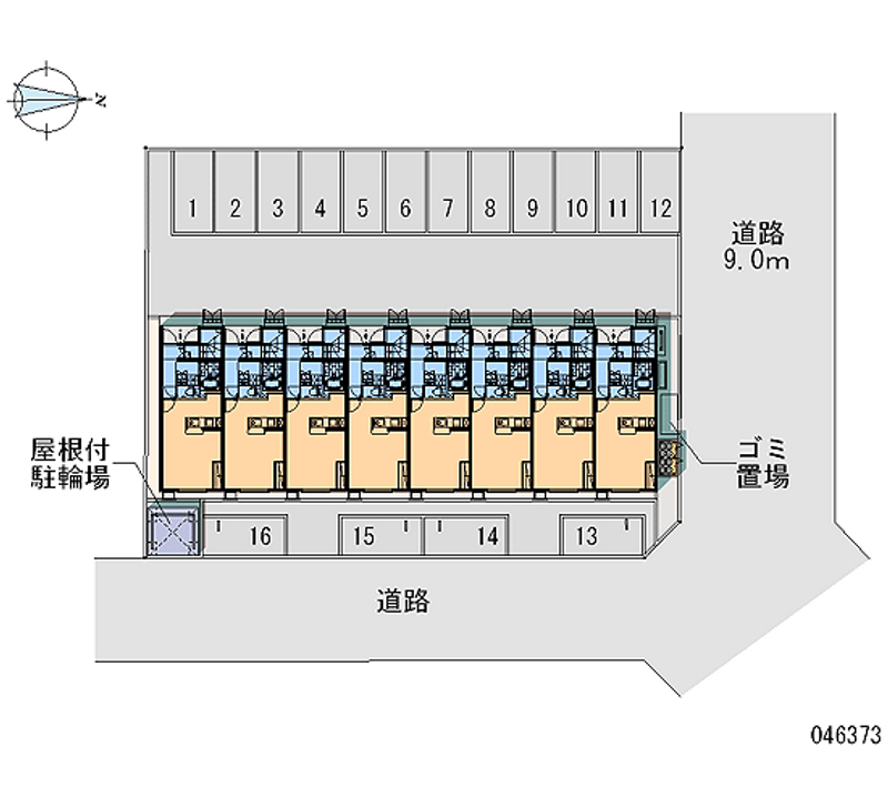 46373 bãi đậu xe hàng tháng