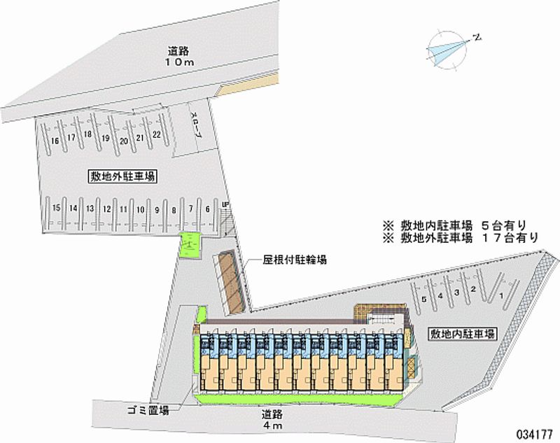 レオパレス長根 月極駐車場