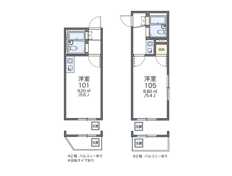 レオパレスＭＡＫＩ 間取図