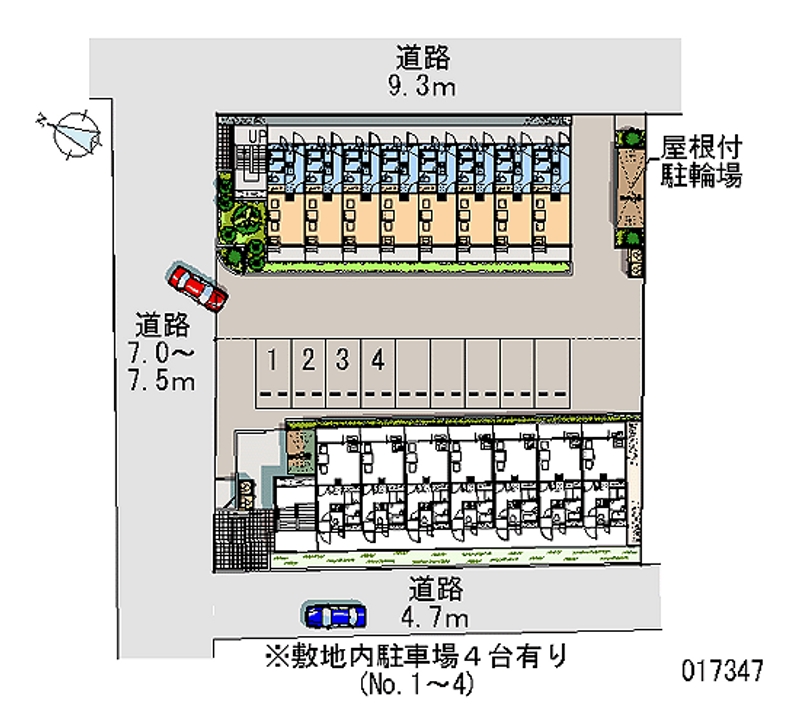 17347月租停车场