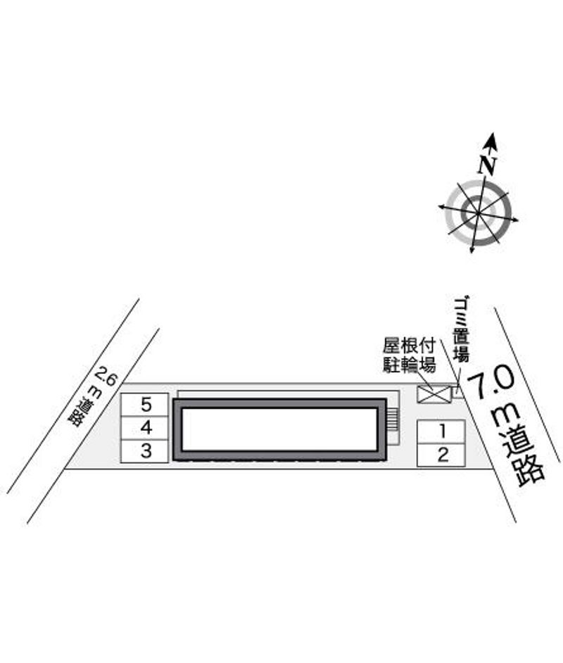 レオパレスコメット 配置図