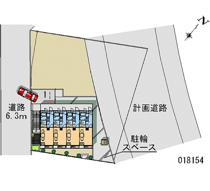 18154月租停车场