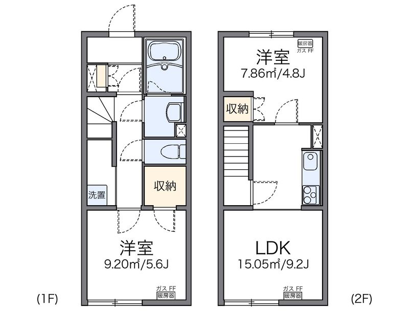 レオネクストハピネス３号館 間取図