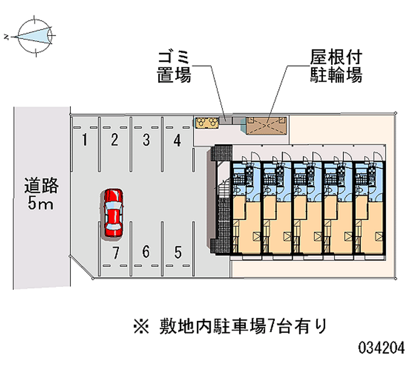 34204 bãi đậu xe hàng tháng