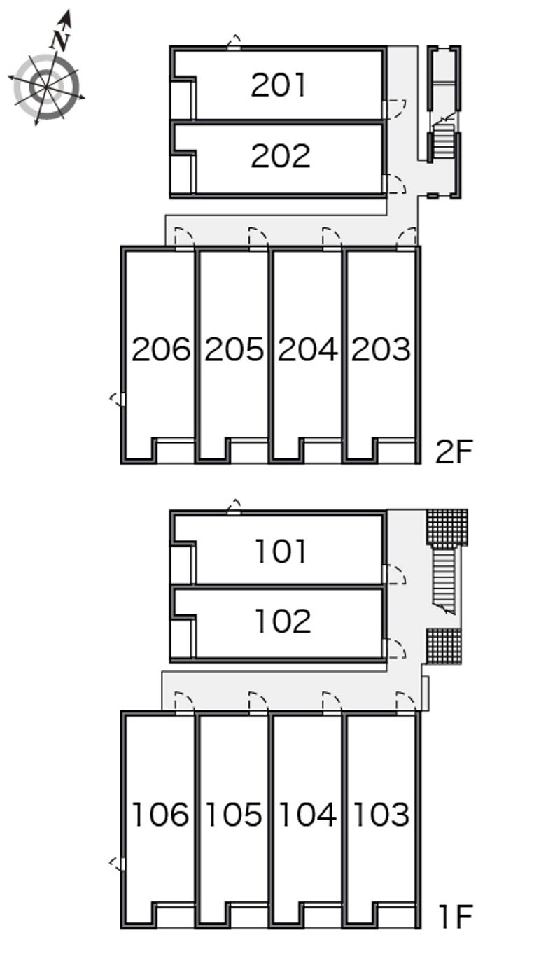 レオネクストロゴス 間取配置図