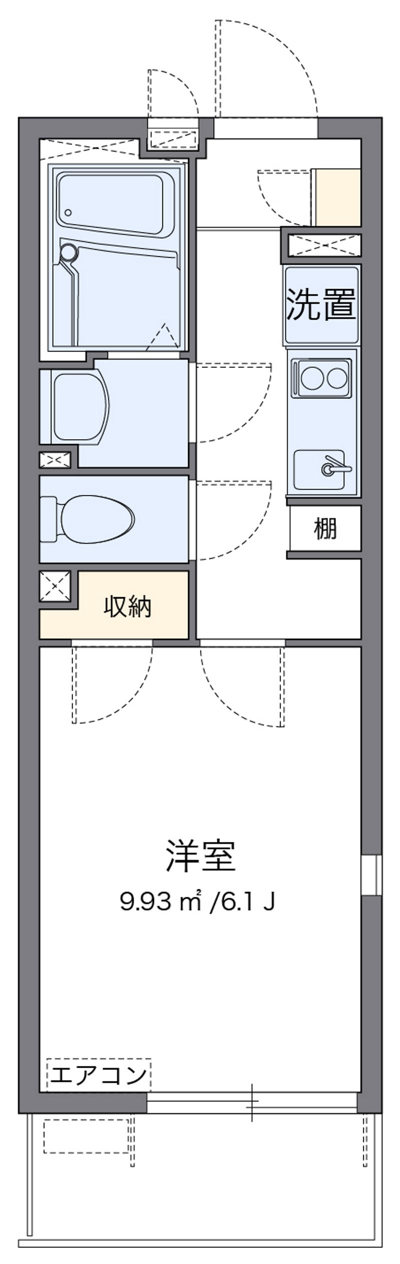 クレイノラギ　下落合 間取図