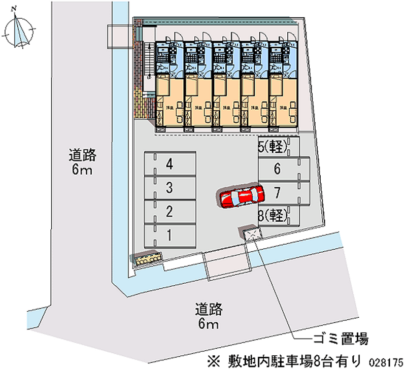 28175 Monthly parking lot