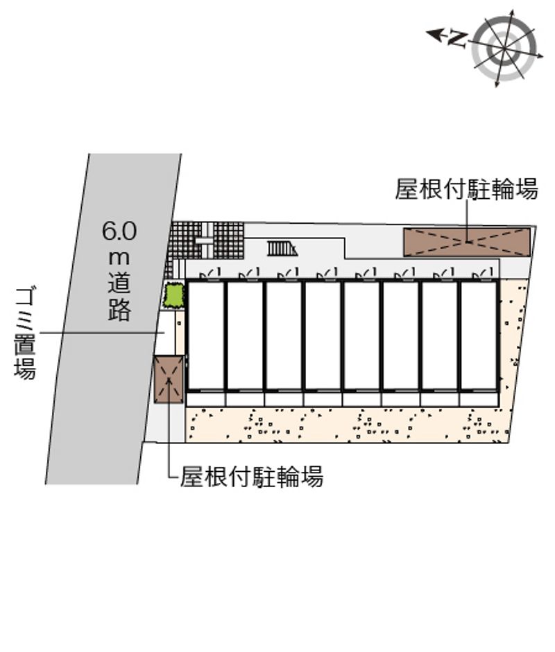 クレイノボナール 配置図