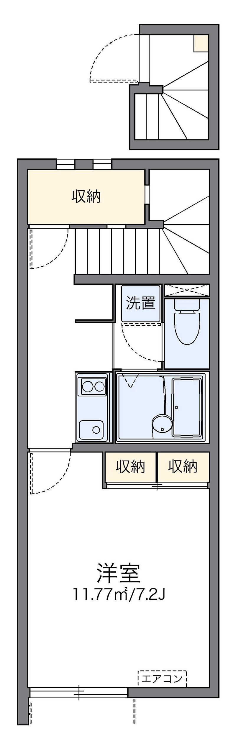 レオネクストアンソレイユ 間取図